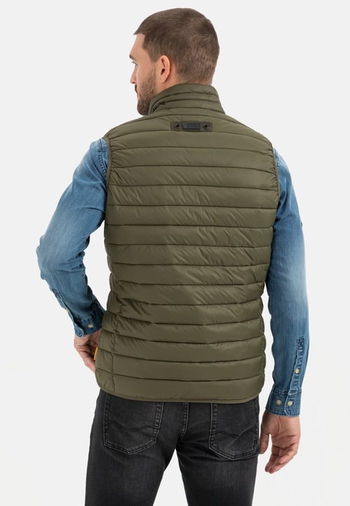 Actual product image Camel Active Quilted waistcoat with horizontal quilting in recycled polyester (58)
