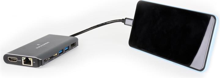 Produktbild KDock-3 - Dockingstation - USB-C - HDMI, DP (USB-C)