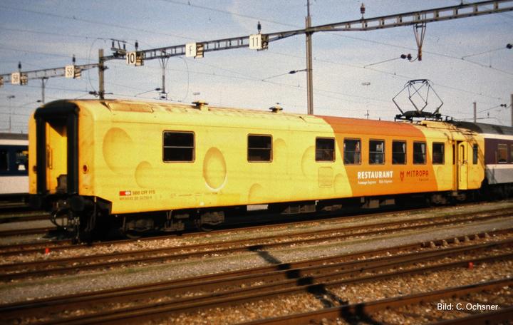 Produktbild Piko SBB Speisewagen EW I MITROPA ex Chäs-Express Ep. V (Spur H0)
