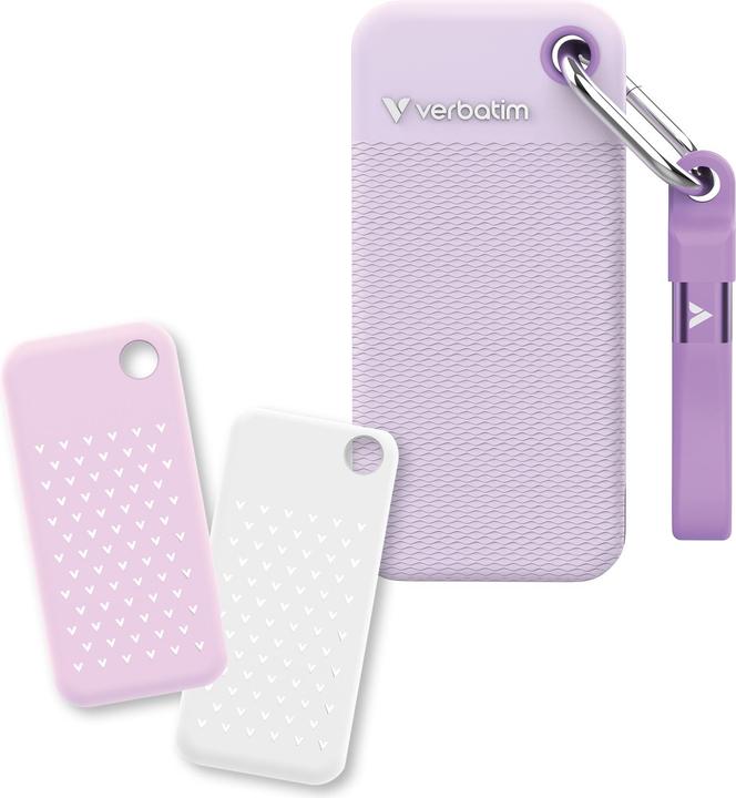 Produktbild Verbatim Pocket SSD 2TB Purple 2x Slvs (2 TB)
