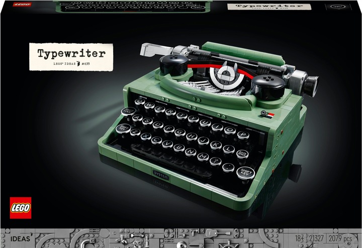 LEGO Schreibmaschine (21327, LEGO Ideas, LEGO Seltene Sets)