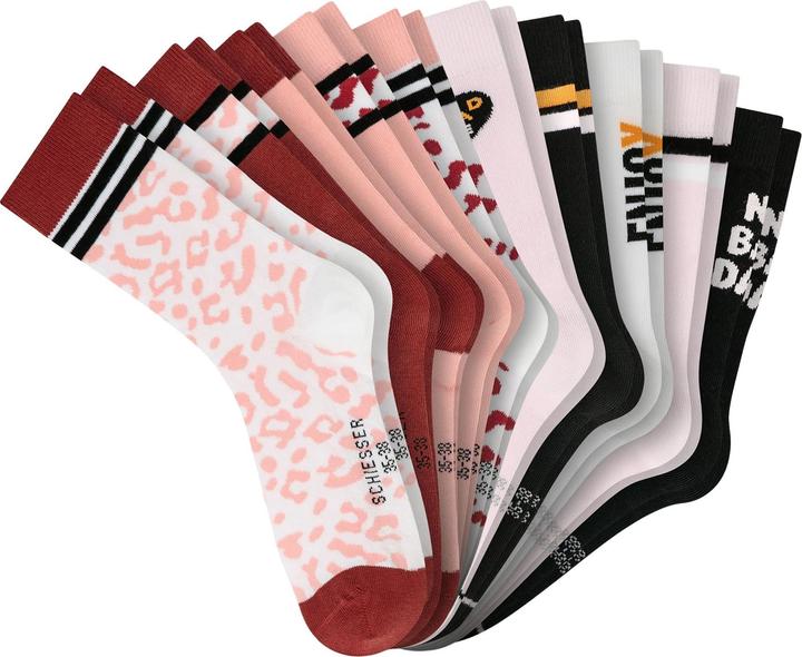 Rosa, Rot, Schwarz, Weiss