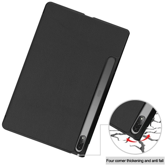 Actual product image MU Classic Triple foldable leather cover (Tab P12 Pro)
