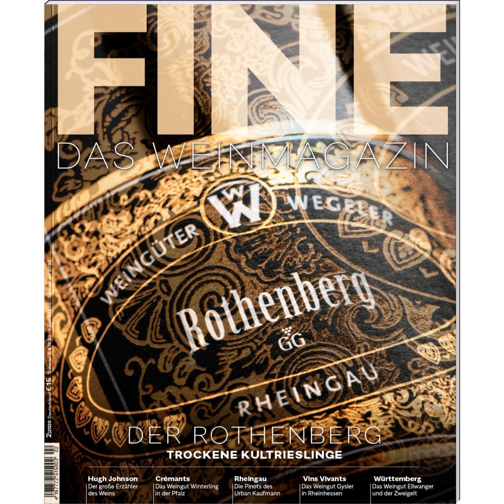 FINE Das Weinmagazin 02/2020, Zeitschriften Abo