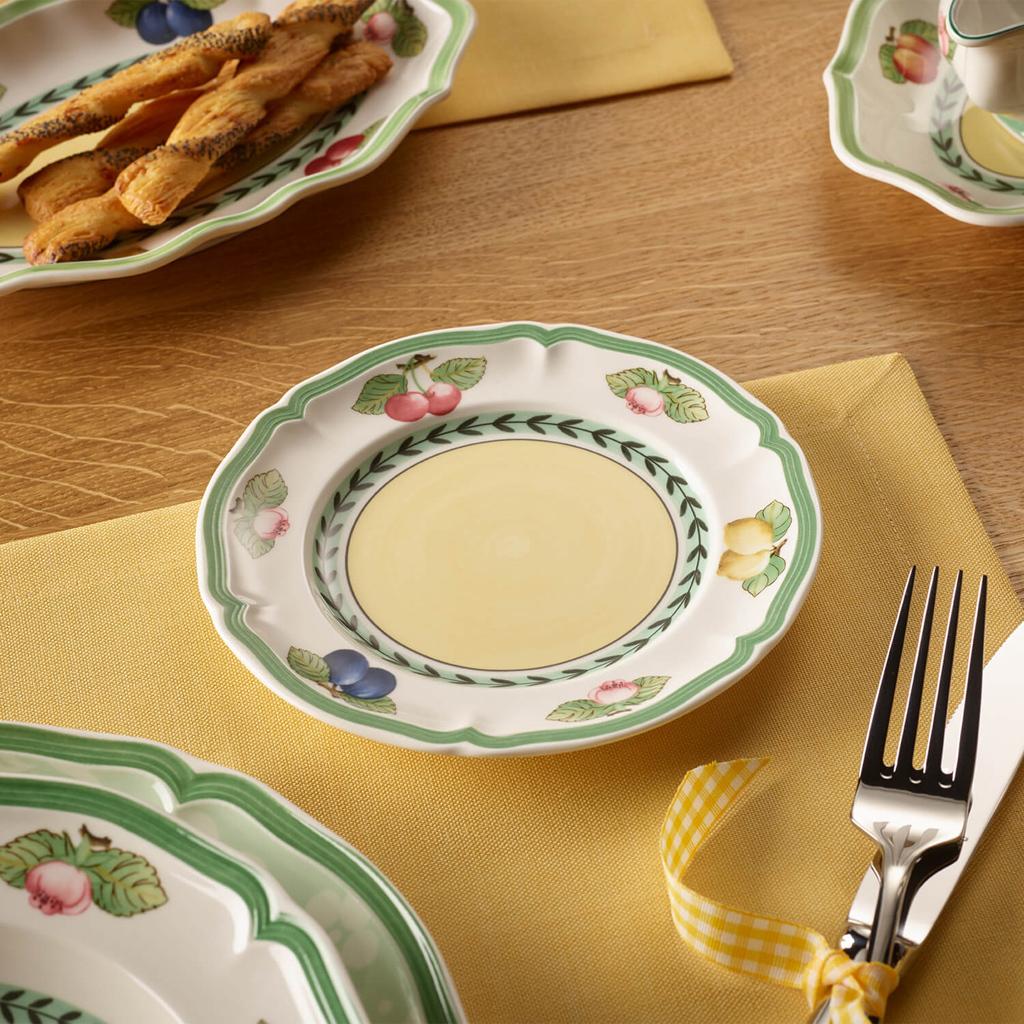 Thumbnail - Villeroy & Boch Multipack French Garden Fleurence Brotteller - 6 Stück, Teller, Mehrfarbig