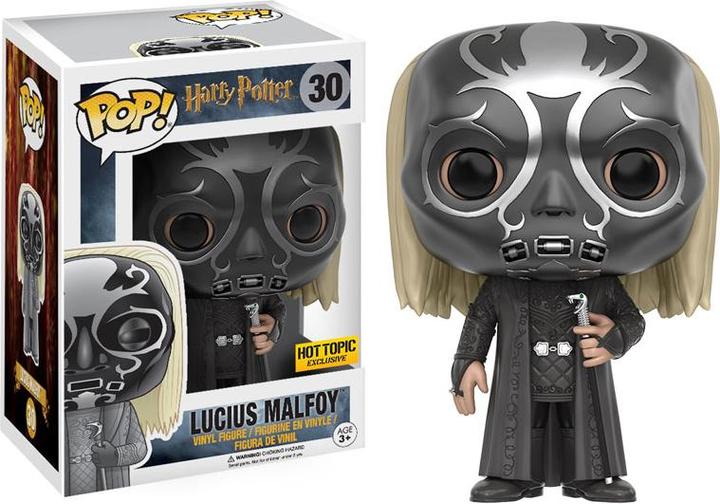 Actual product image Funko POP! movies Harry Potter: Ron Lucius Malfoy