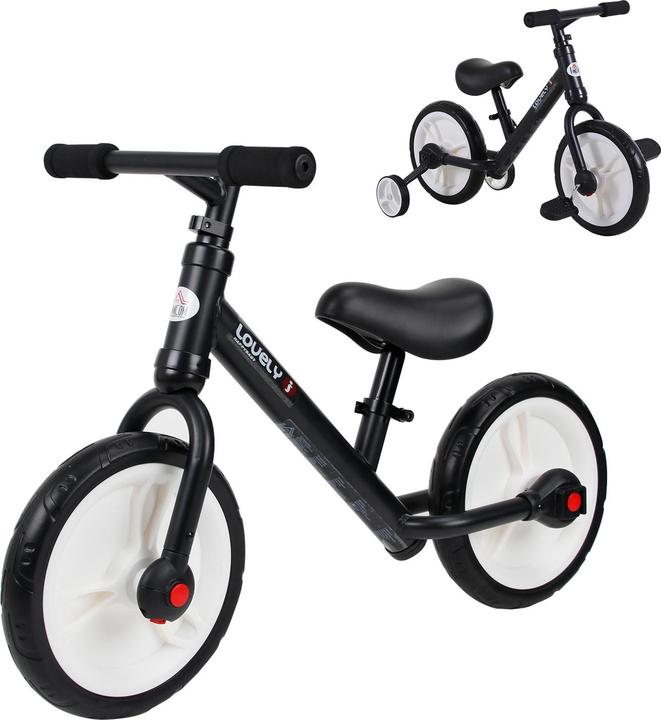 Produktbild Homcom 2-in-1 Kinderfahrrad (12")