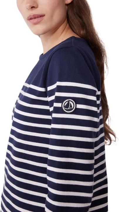 Produktbild Petit Bateau Top in Cotone Rigato Breton (XL)