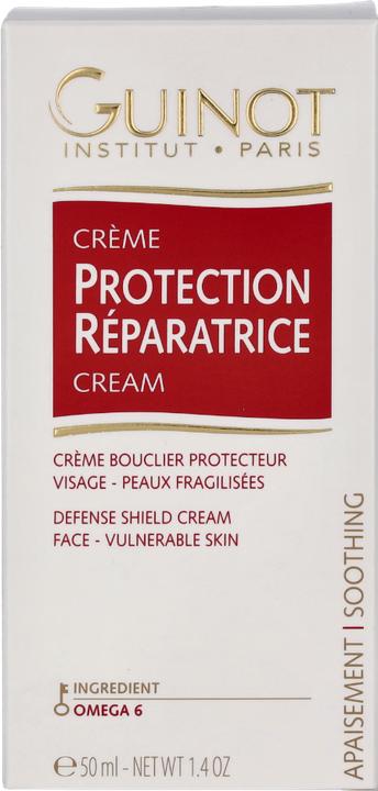 Actual product image Guinot Creme Protection Reparatrice Face Cream 50ml (Facial cleansing wipes, 50 ml)