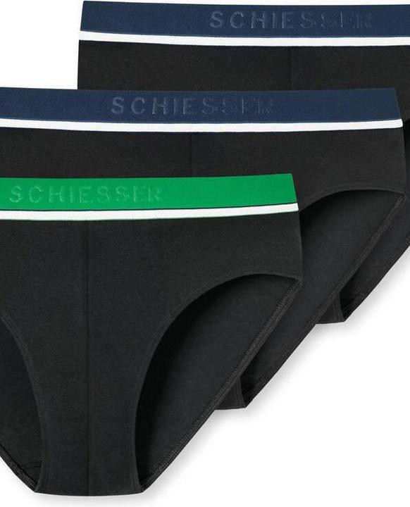 Immagine prodotto Schiesser Slip Casual Figurbetont 3PACK Rio-Slip (S, confezione da 3)
