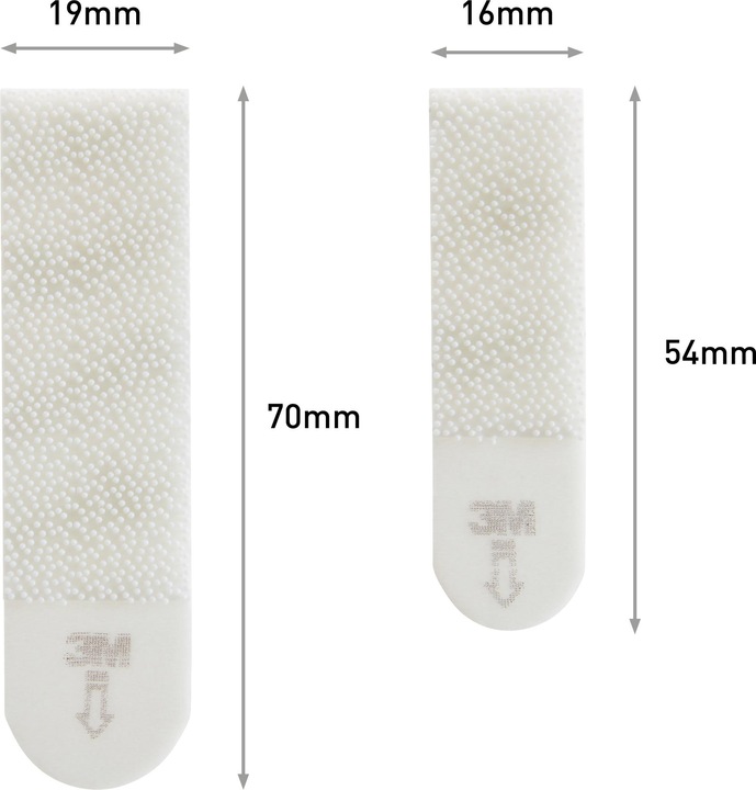 Actual product image Command Hanging Strips S and M, Value Pack (5.40 kg)
