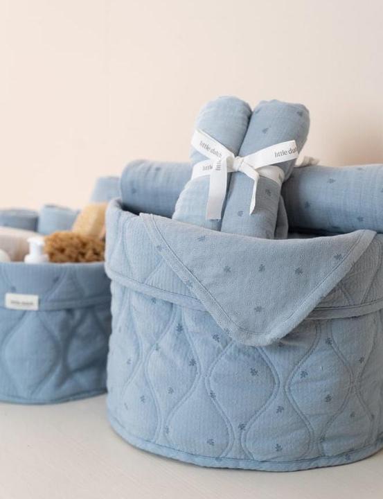 Actual product image Little Dutch Aufbewahrungsbox gross - Pure Denim Blue