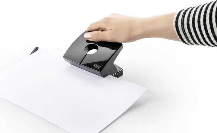 Actual product image Novus Office punch B 220 Re+New black up to 16 sheets