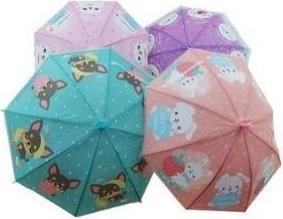 Actual product image Madej Kinderschirm mit Pfeife Plüschtiere Mix
