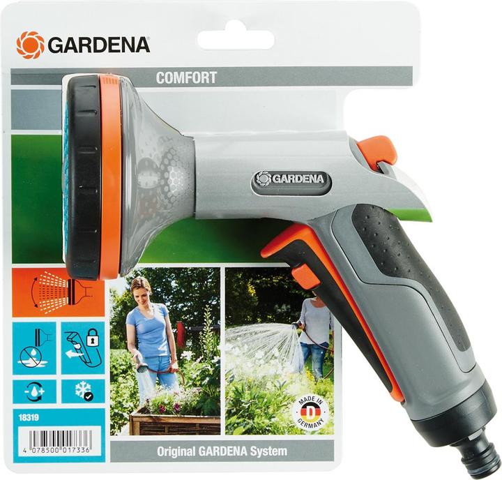 Actual product image Gardena Comfort shower for beds