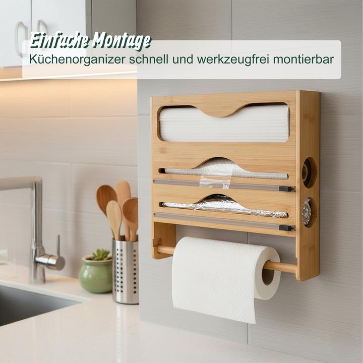 Actual product image Relaxdays wall-mounted roll holder
