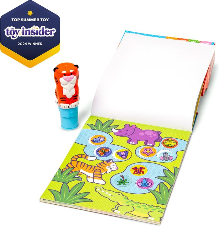 Produktbild Spin Master Melissa & Doug - Sticker WOW! Tiger Aufkleberstempel & Block