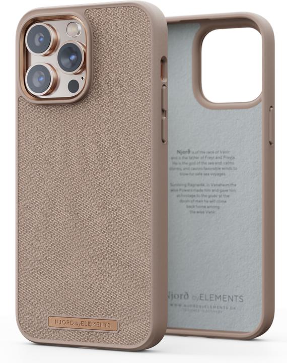 Produktbild Njord Hard-Cover Tonal Case Pink Sand (Apple iPhone 14 Pro)