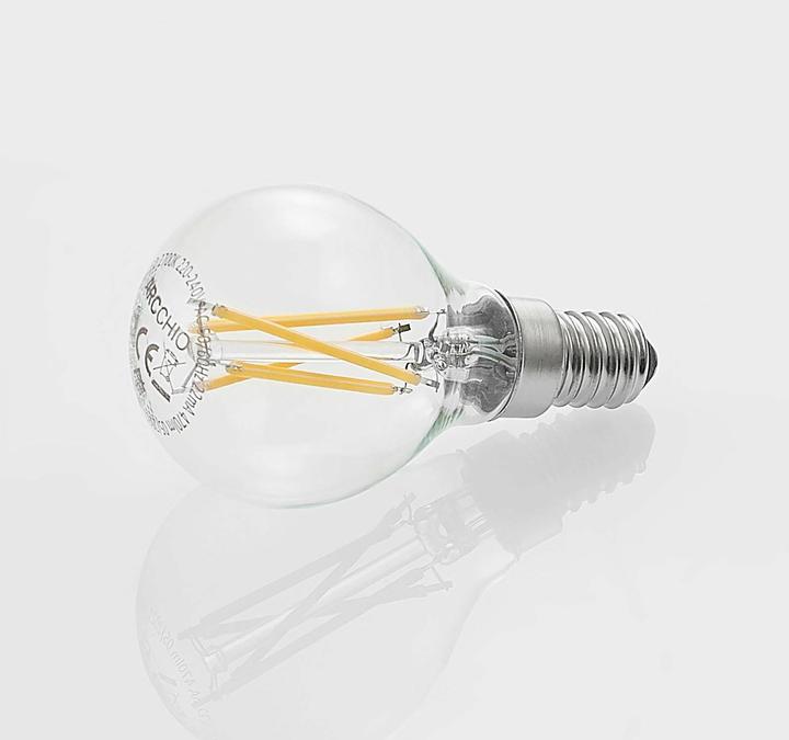 Produktbild Arcchio LED-Lampe E14 4W 2.700K Filament Tropfen dimmbar (E14, 470 lm)