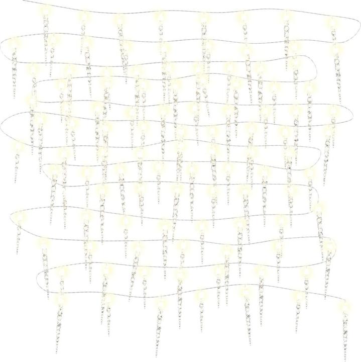 Actual product image vidaXL Weihnachts-Eiszapfenlicht (10 m)