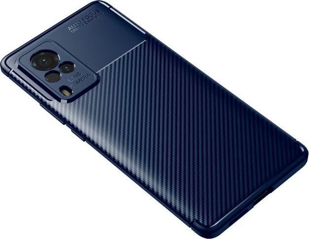 Actual product image MU Style Carbon Fiber TPU Softcase Series (Vivo X60 Pro)