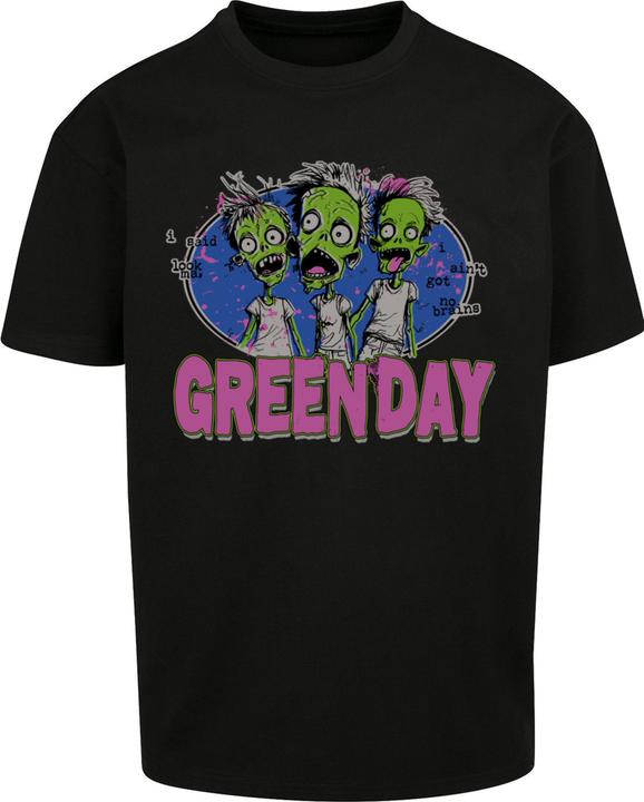 Produktbild Merchcode Green Day Zombie Oversized Tee - 190559 (L, S)