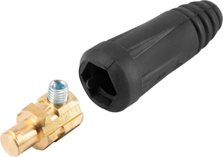 Produktbild Stahlwerk Schweisskabelstecker 2er Set mit 13 mm Dorn Messing bis 300 A