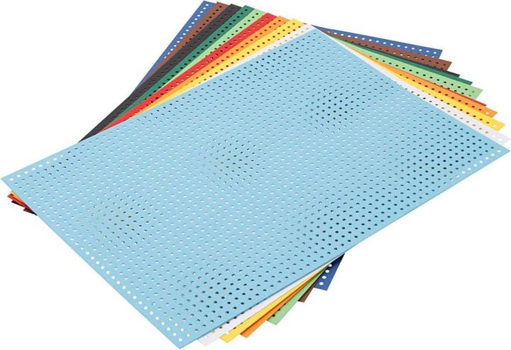 Image du produit Folia Carton à broder MIX COLORÉ 175x245 cm 10 feuilles (300 g/m², 10 x)