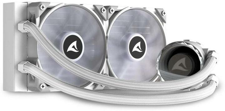Actual product image Sharkoon S80 White RGB AIO