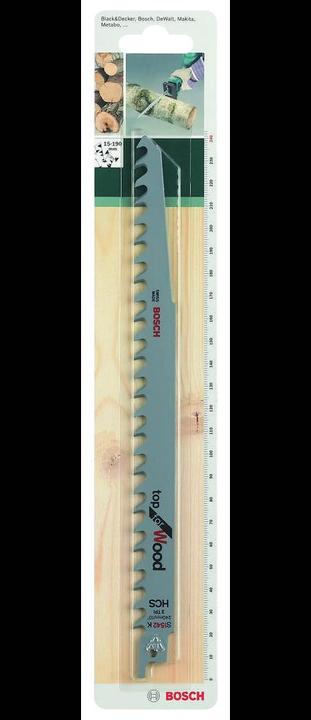 Image du produit Bosch Zubehör lame de scie réversible HCS, S 1542 K A