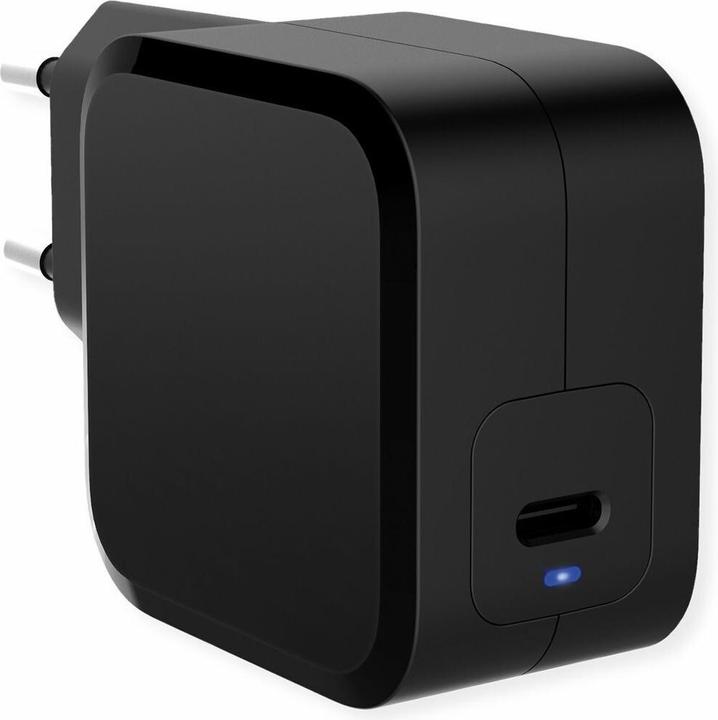 Value USB Charger mit Euro-Stecker, 1 Port (Typ-C PD), 45W (45 W, 1 Port)