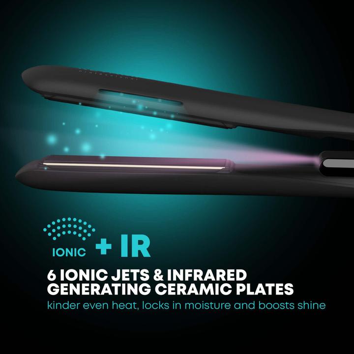 Actual product image Revamp Progloss Ion Shine stijltang met ionentechnologie - 6 ionic stralen voor perfect glad haar en plu (Straightening iron)