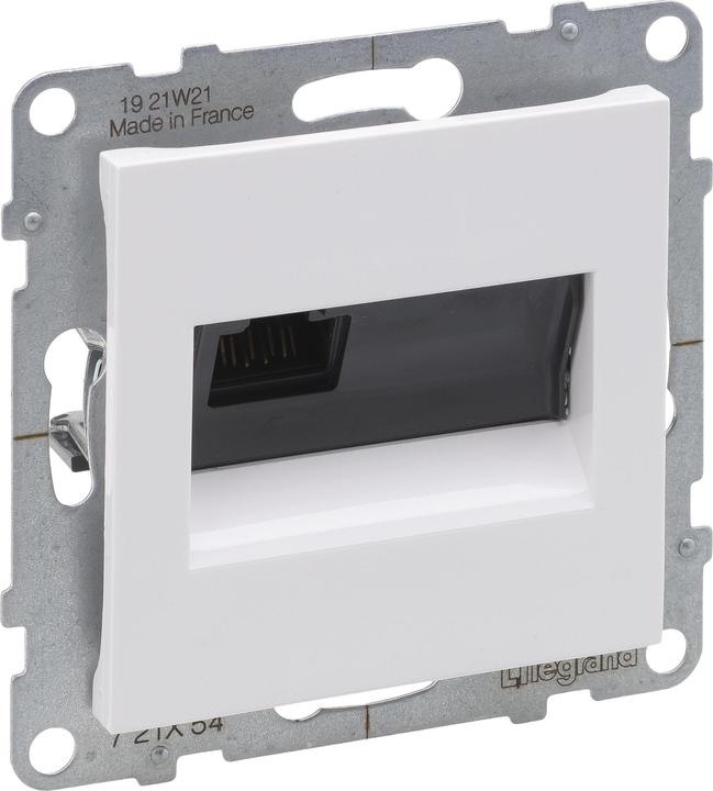 Legrand Rj45 Socket Category 6a Utp White