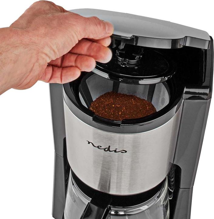 Actual product image Nedis Coffee maker | max. capacity: 1.5 l | number of cups at once: 12 | Keep warm | Black