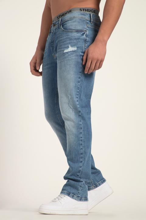 Produktbild Sthuge Jeans FLEXLASTIC®, Denim, 5-Pocket, destroyed, Straight Fit, bis Gr. 70/35 (32)