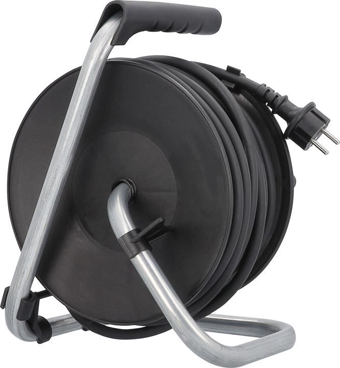 Actual product image As - Schwabe Appliance cable drum 50 m rubber cable, 285 mm diameter (50 m, 1.50 mm²)