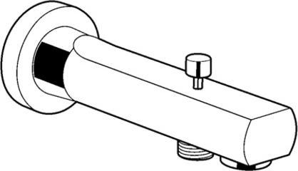 Actual product image Kludi Bath spout ZENTA