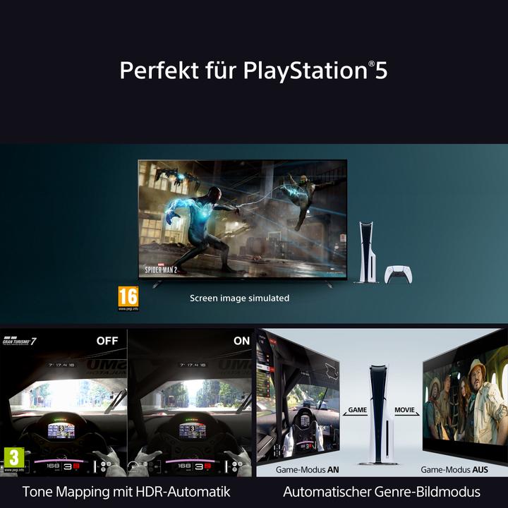 Image du produit Sony K-65XR70AEP (65", Bravia 7, Mini-LED, 4K, 2024)