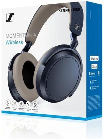 Productafbeelding Sennheiser Momentum 4 Wireless (ANC, 60 h, Draadloze, Bedraad)