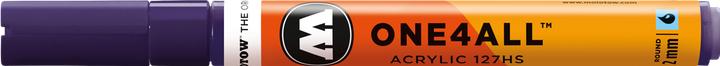 Actual product image Molotow Permanent marker One4All 127 HS refillable 2mm violet dark (Violet dark, 2 mm, 1 x)