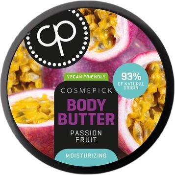 Image du produit Cosmepick Body Butter Passion Fruit Moisturizing Body Butter With Passion Fruit 250ml (Beurre corporel, 250 ml)