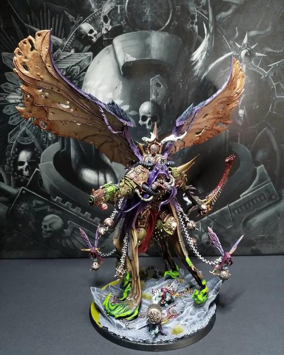 Actual product image Games Workshop Warhammer 40k - Mortarion: Daemon Primarch Of Nurgle (Plastic)