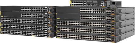 Actual product image HPE Aruba 6200F 12G Class4 PoE 2G/2SFP+ 139W, Géré, L3, Gigabit Ethernet (10/ (12 ports)