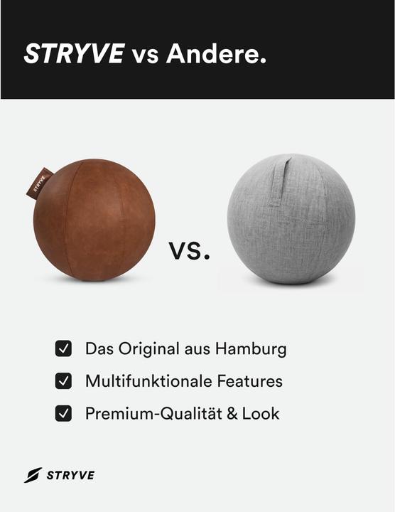 Image du produit Stryve Active 70 cm ballon de gymnastique (70 cm)