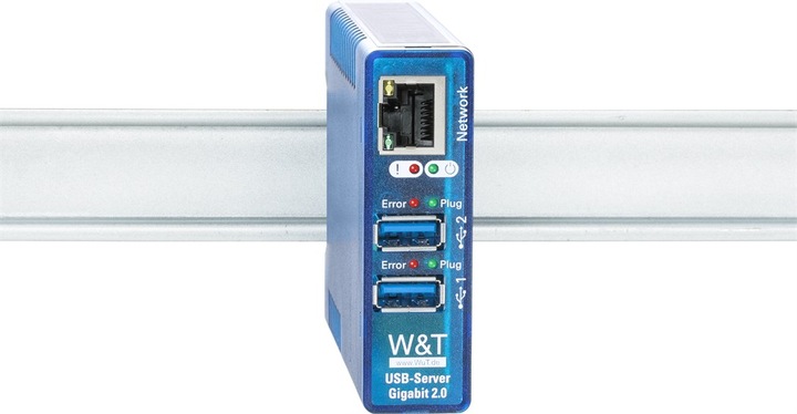 Actual product image W&T USB Server Gigabit 53663