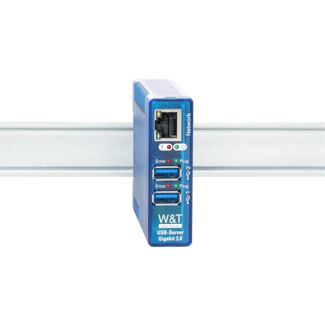 Thumbnail - W&T USB-Server Gigabit 53663, Druckerserver