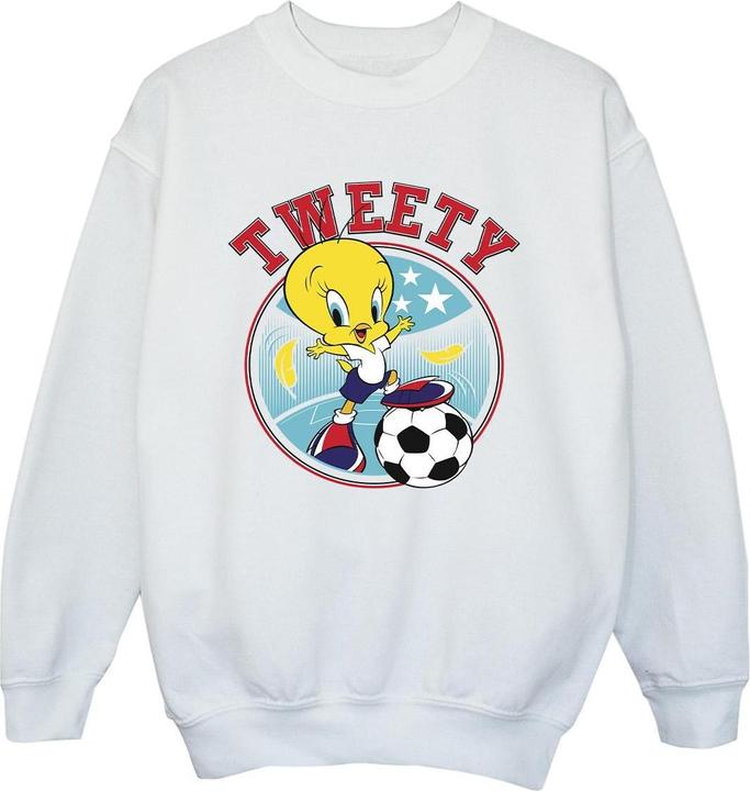 Actual product image Looney Tunes Boys Tweety Football Circle Sweatshirt (104)