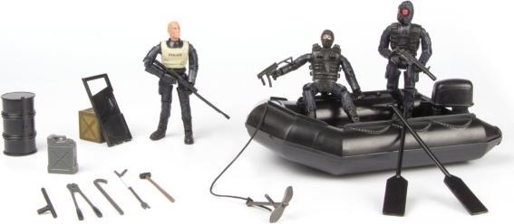 Actual product image MC Toy Centre S.W.A.T. Action Figure 3-bigpack Type C 1:18