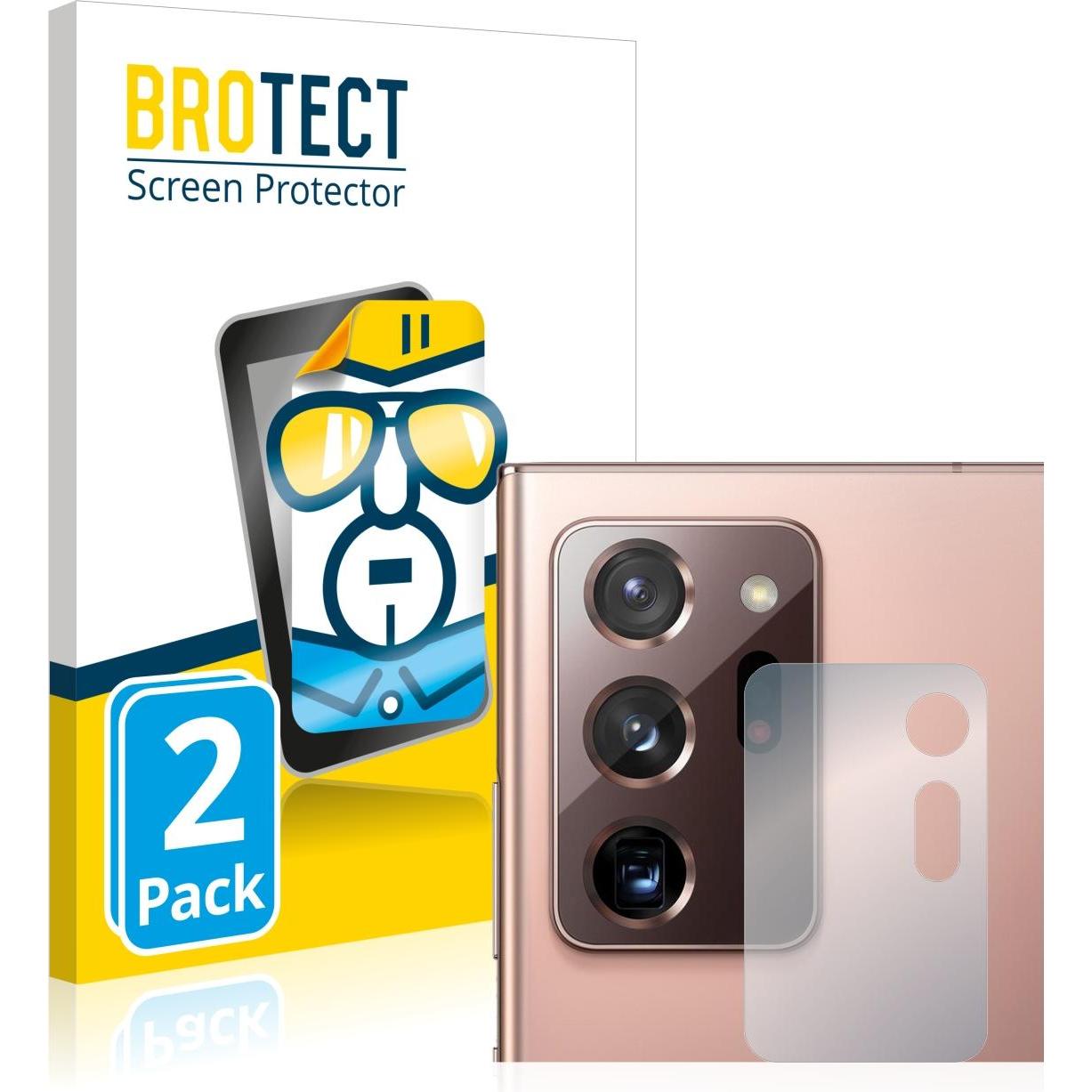 Thumbnail - BROTECT Schutzfolie Displayschutz Klar (2 Stück, Samsung Galaxy Note 20 Ultra), Smartphone Schutzfolie, Transparent