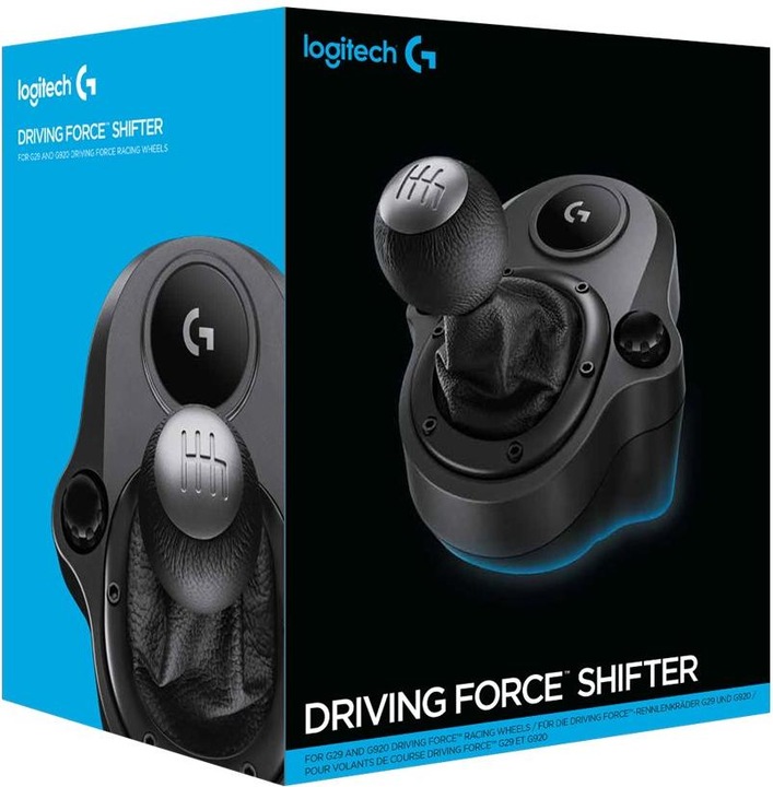 Produktbild Logitech G Driving Force Shifter für Driving Force G29 & G920, 923 (PC, PS4, Xbox One X, PS5, Xbox Series X)